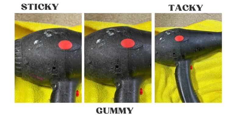 Sticky Clean #1 Ultimate Hack To Clean Sticky Rubber And Plastic Surfaces!