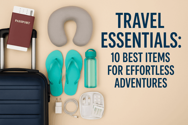 Travel Essentials: 10 Must-Haves for Stress-Free Trips